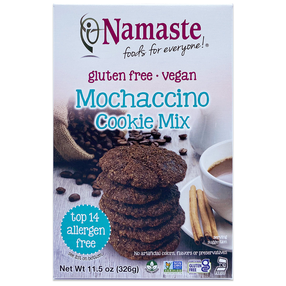 Mochaccino Cookie Mix, 11.5 oz – Namaste Foods