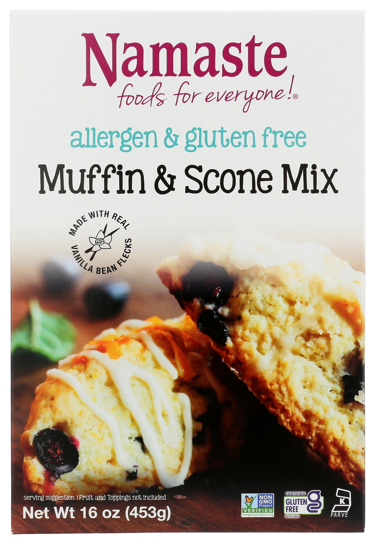 Muffin & Scone Mix, 16 oz Namaste Foods