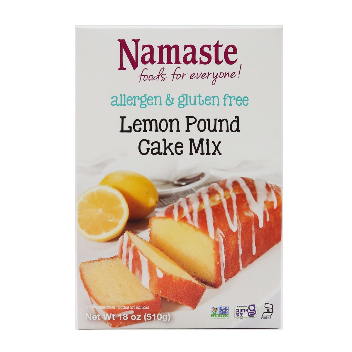 Lemon Pound Cake Mix, 18 oz – Namaste Foods