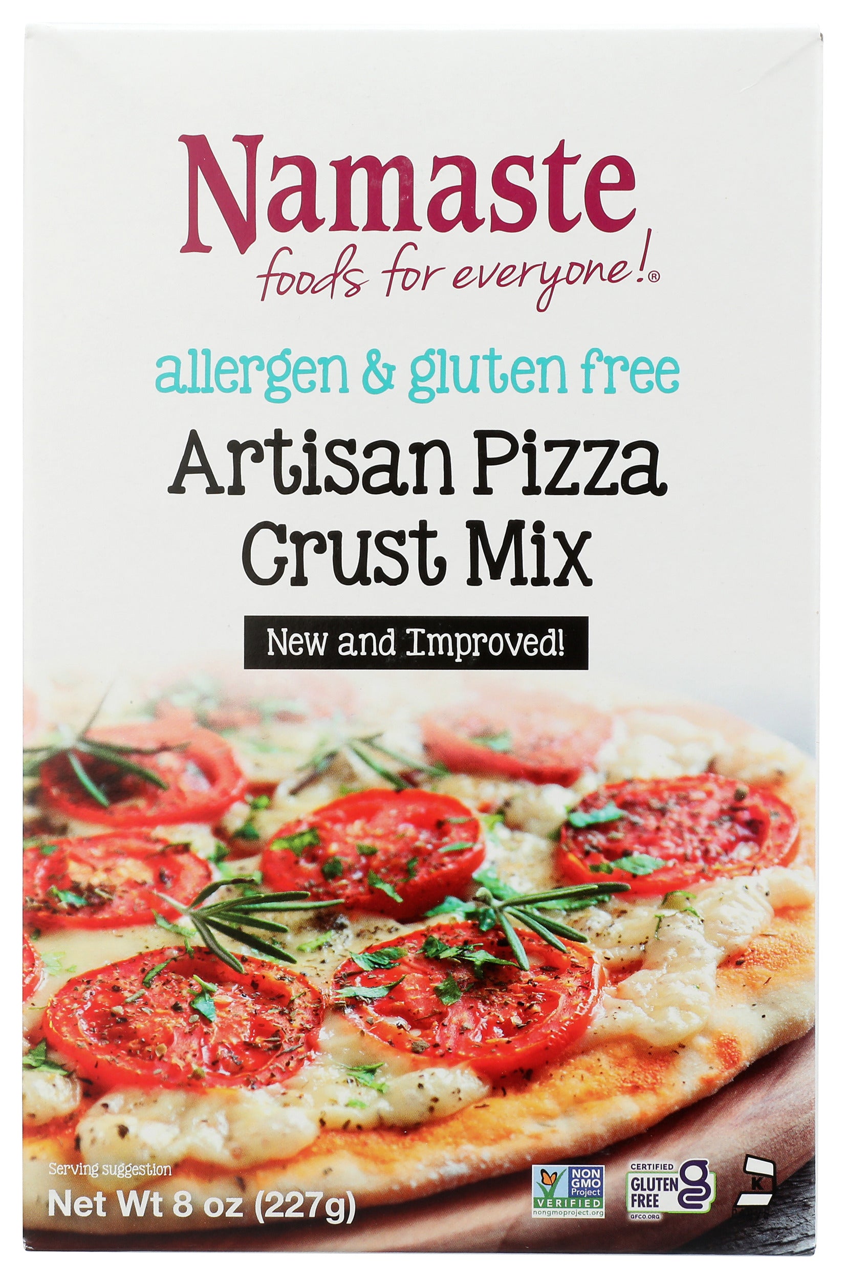 Artisan Pizza Crust Mix, 8 oz – Namaste Foods