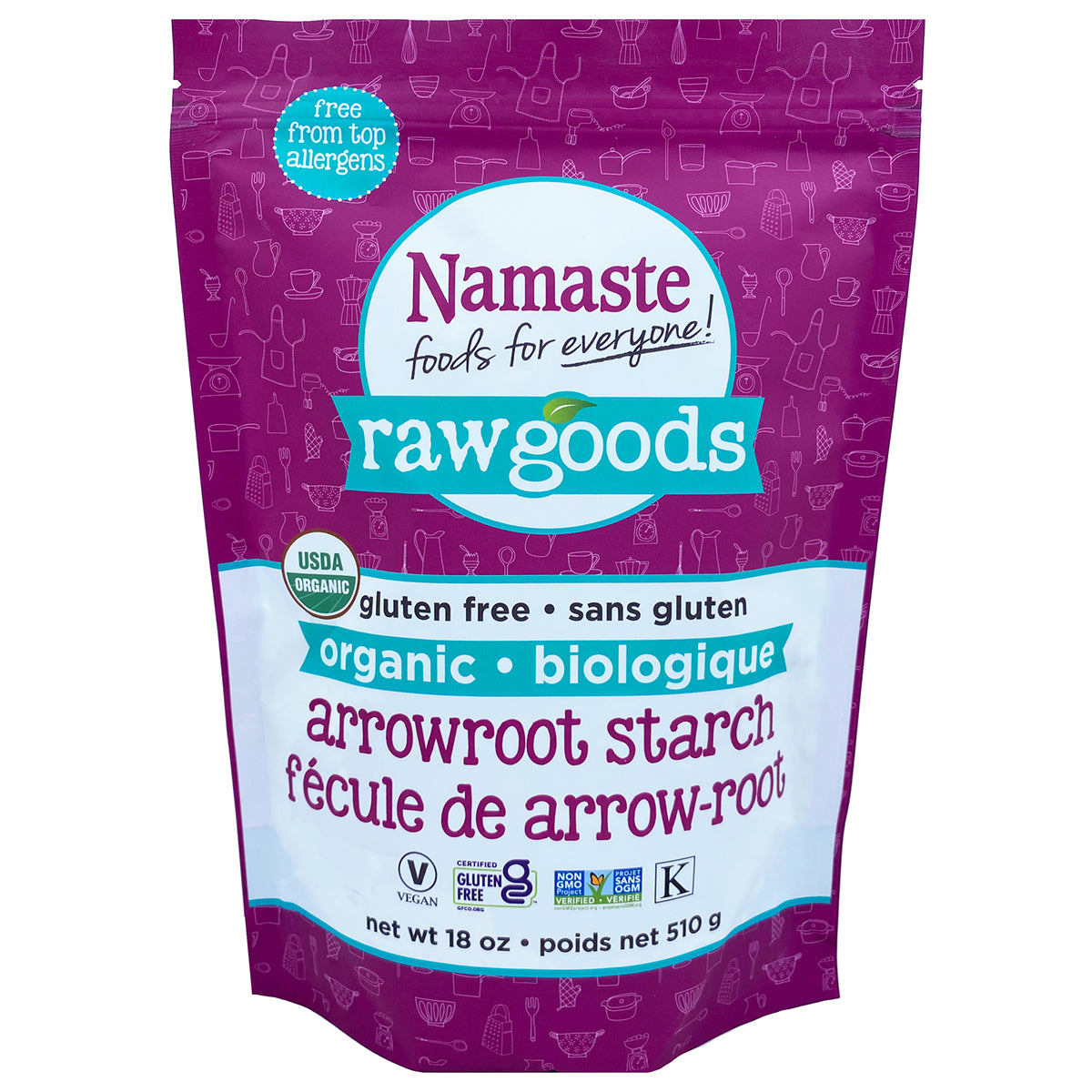 Arrowroot Powder /organic Arrow Root Puddings Soups Bread and More